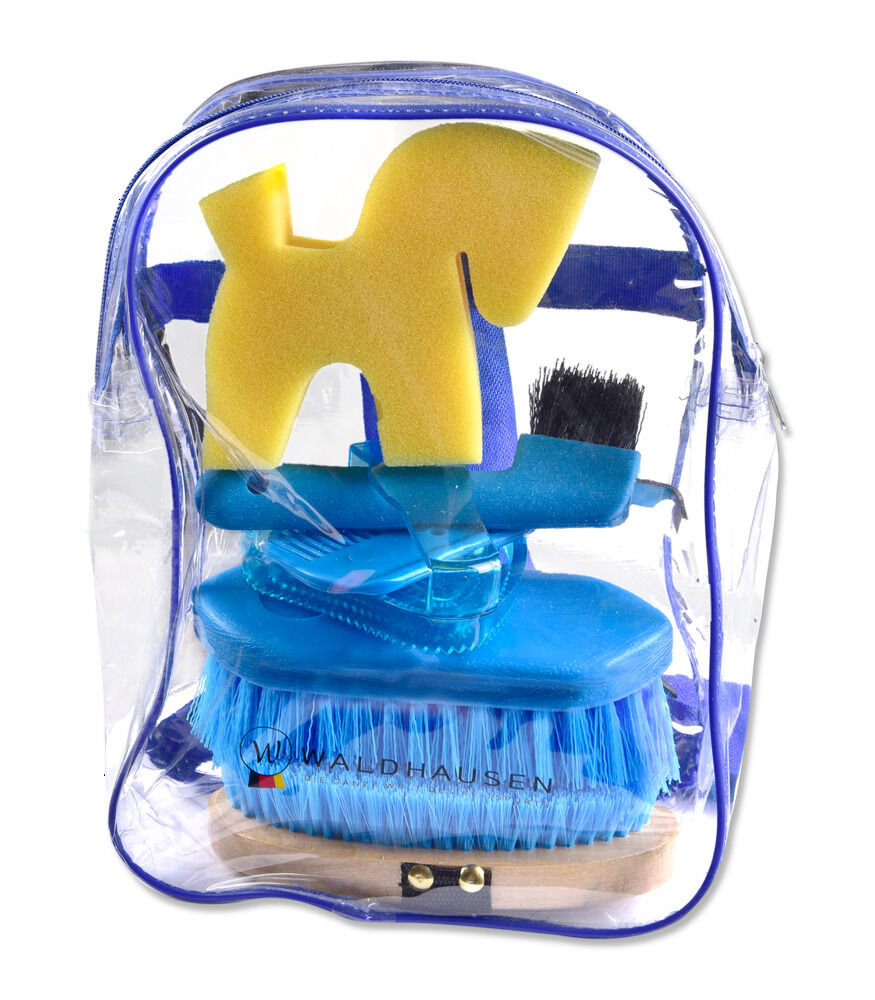 Waldhausen - Poetstas met inhoud - 28.00 cm - Blauw - 23.00 cm - 9.00 cm