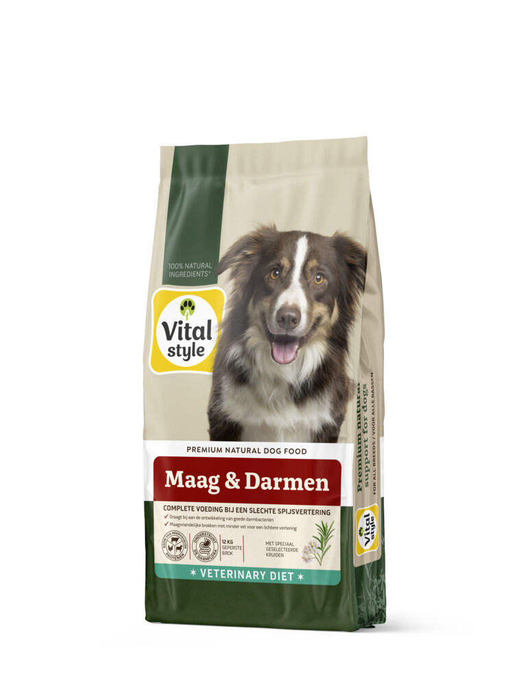 VITALstyle Maag & Darmen - Hondenvoer - 12.00 - rund, kip