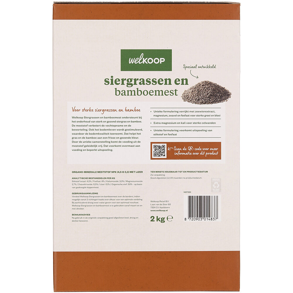 Welkoop - Siergrassen- en Bamboemest - 20 m2 - 2