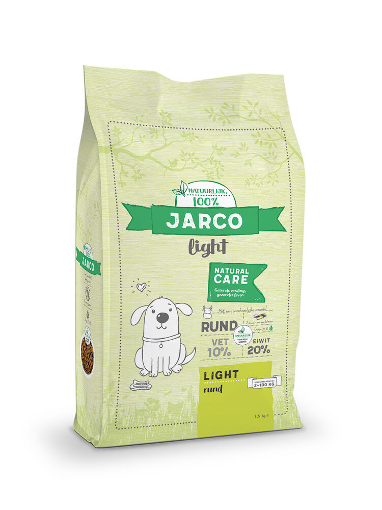 Jarco Dog Light - Hondenvoer - 12500 - rund Jarco Dog Light - Hondenvoer - 12500 - rund