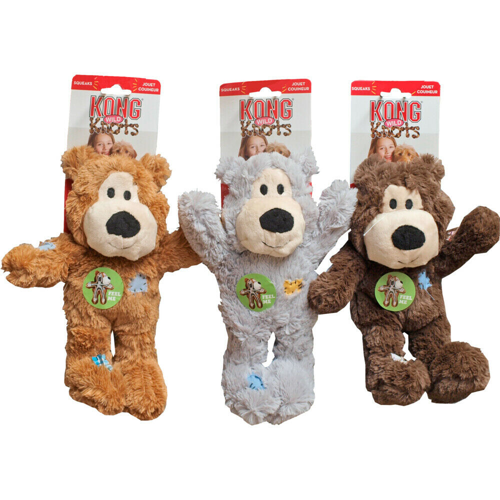 Kong Wildknots  Beer Pluche Knuffel - Hondenspeelgoed - assorti - 10x21x1 cm - M/L Kong Wildknots  Beer Pluche Knuffel - Hondenspeelgoed - assorti - 10x21x1 cm - M/L