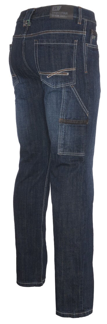 247 Jeans Wolf D30 - Werkspijkerbroek Heren - 32 - Donker denim blauw - 32