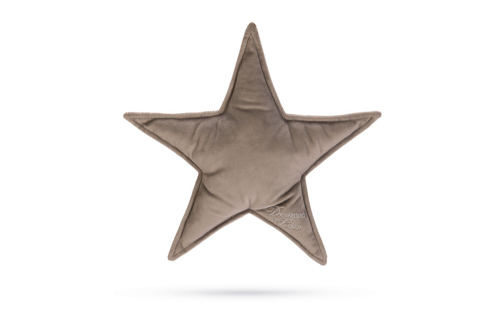 Designed By Lotte Kerstster Knuffel - Hondenspeelgoed - grijs - 29x27x27 cm