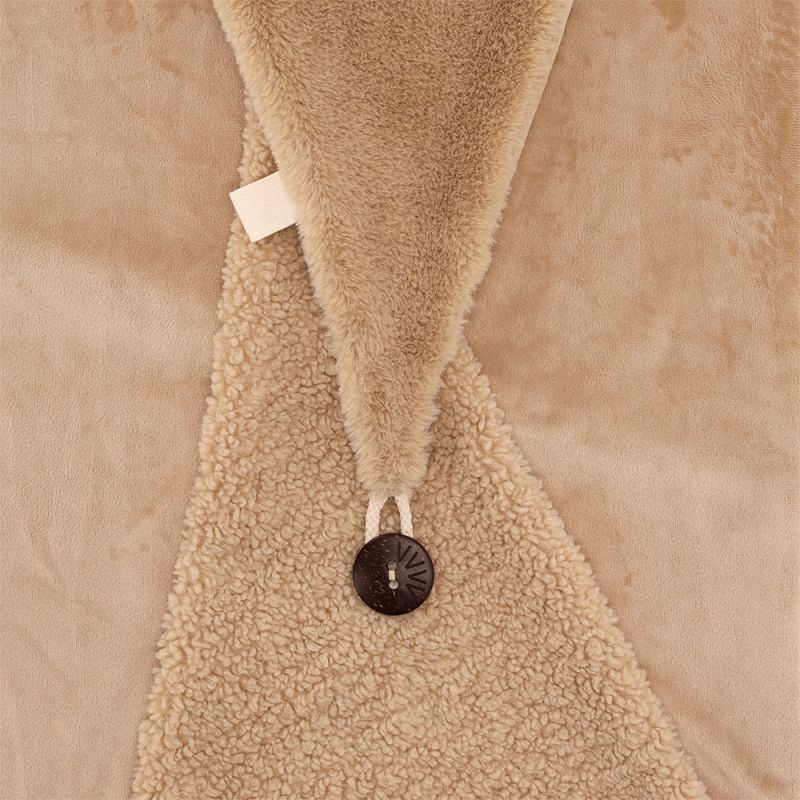 Veleste Furry - Sjaal - Geel