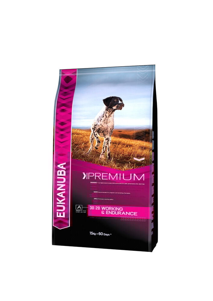 Eukanuba Premium Performance Working & Endurance - Hondenvoer Eukanuba Premium Performance Working & Endurance - Hondenvoer