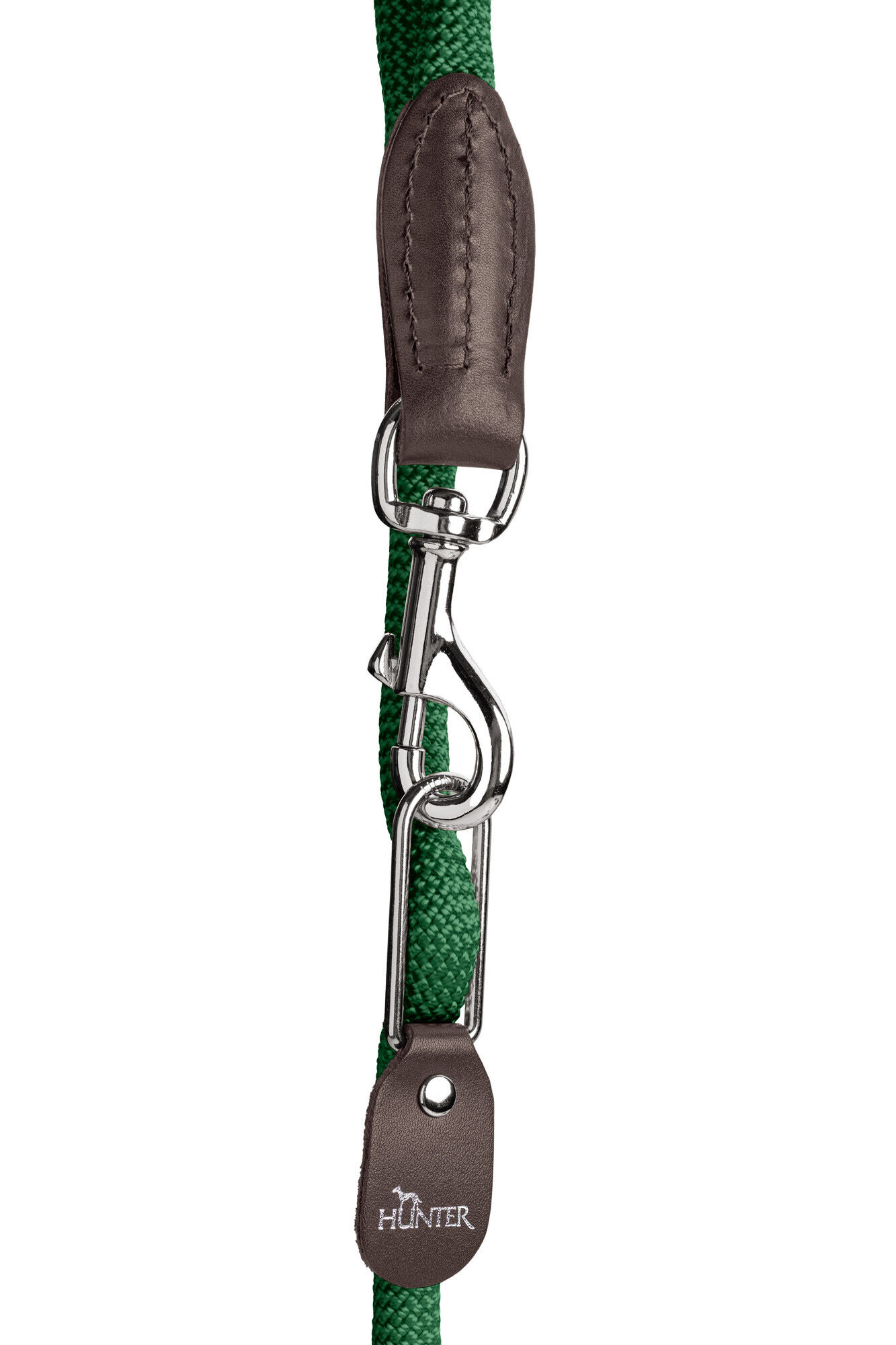 Hunter Vario Freestyle lijn - Hondenriem - 25.00 cm - Groen - 4.50 cm - 260.00 cm - 2.00 cm