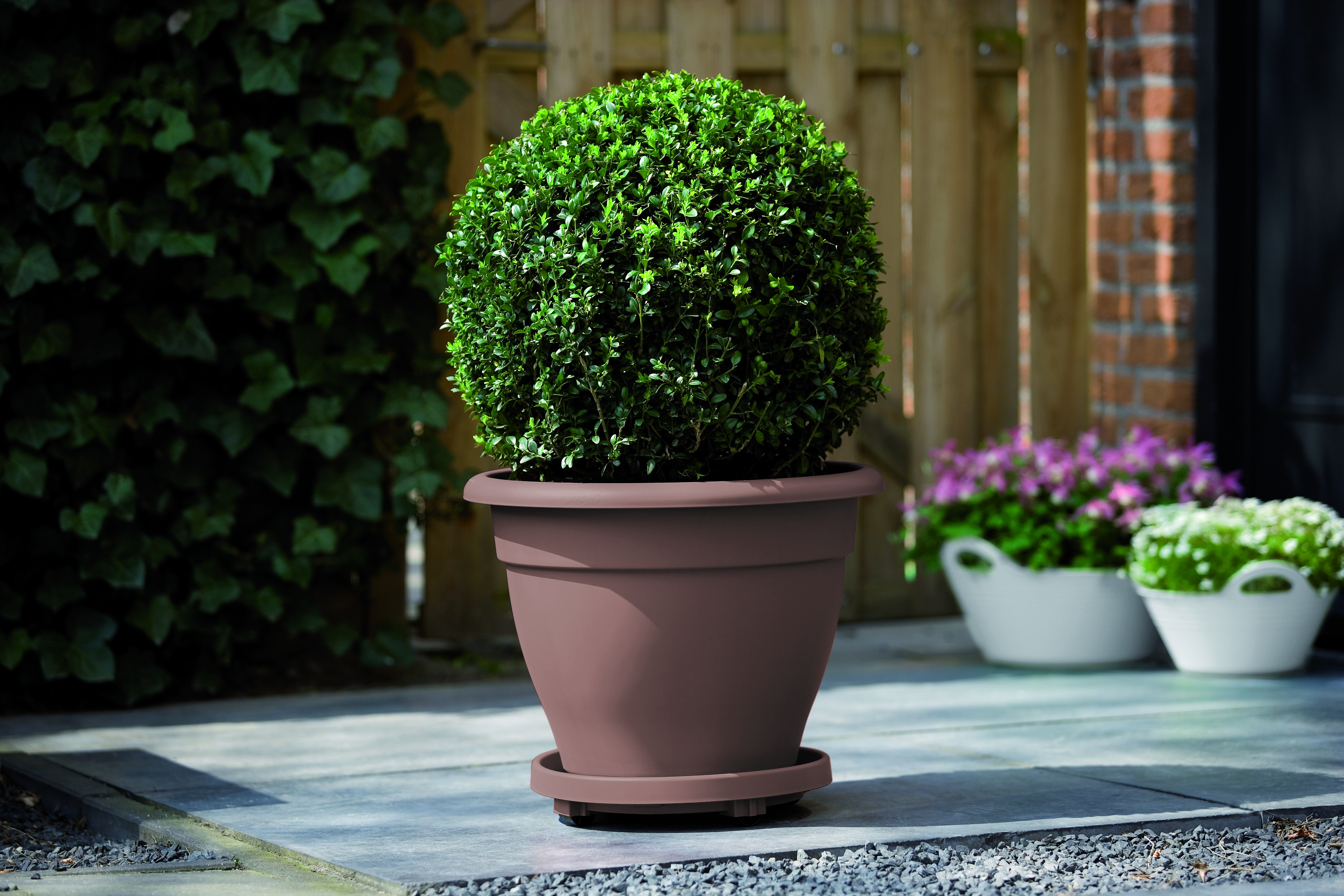 Elho - Universele Plantentrolley - Antraciet - 35 cm