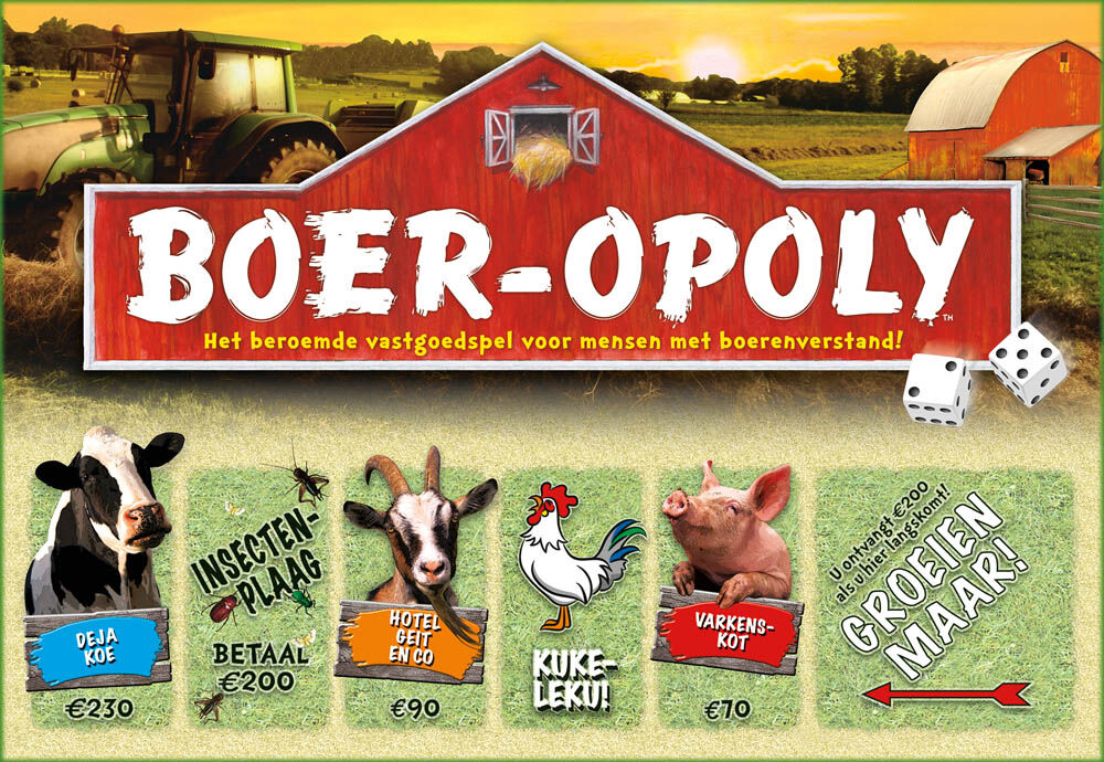Plenty Gifts Boer opoly - Partyspel Plenty Gifts Boer opoly - Partyspel