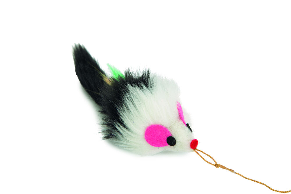 Beeztees Hengel met pluche muis - Kattenspeeltje - 45.00 cm - 13.00 cm - 13.00 cm
