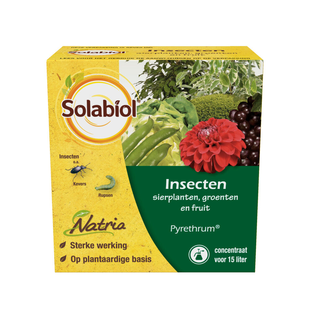 Solabiol Natria Pyrethrum concentraat - Gewasbescherming Solabiol Natria Pyrethrum concentraat - Gewasbescherming