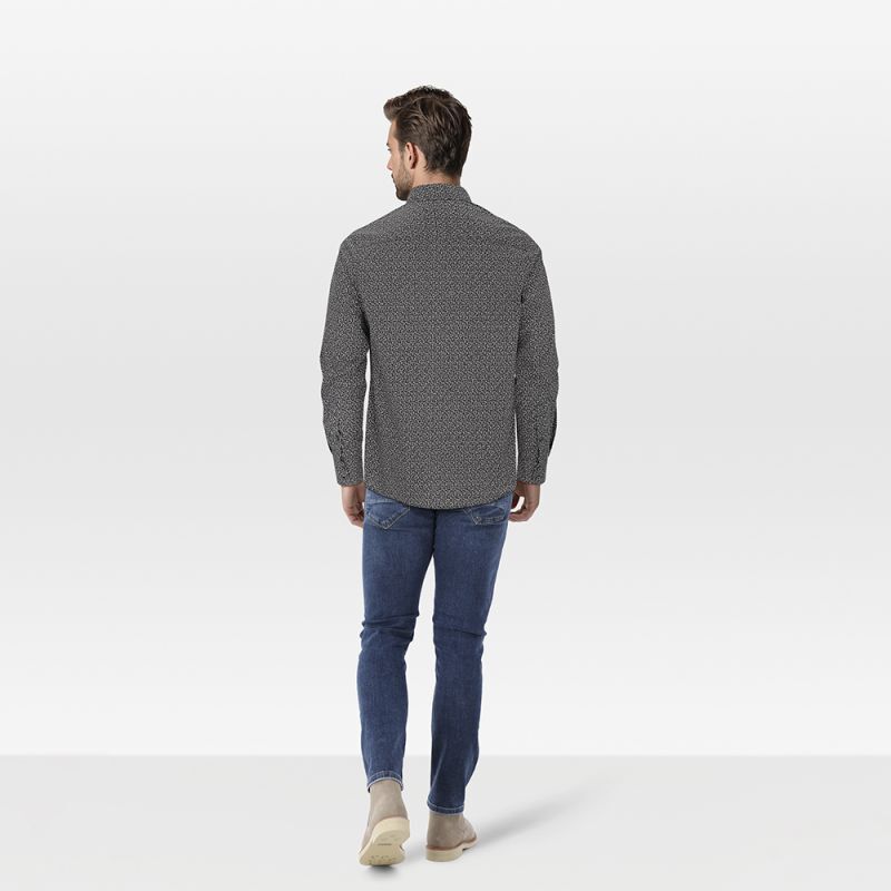 Veleste Timmy - Overhemd - 2XL - Zwart