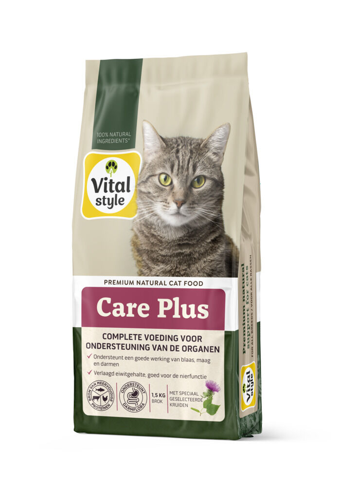 VITALstyle Care Plus - Kattenvoer - 1.50 - Kip, rund