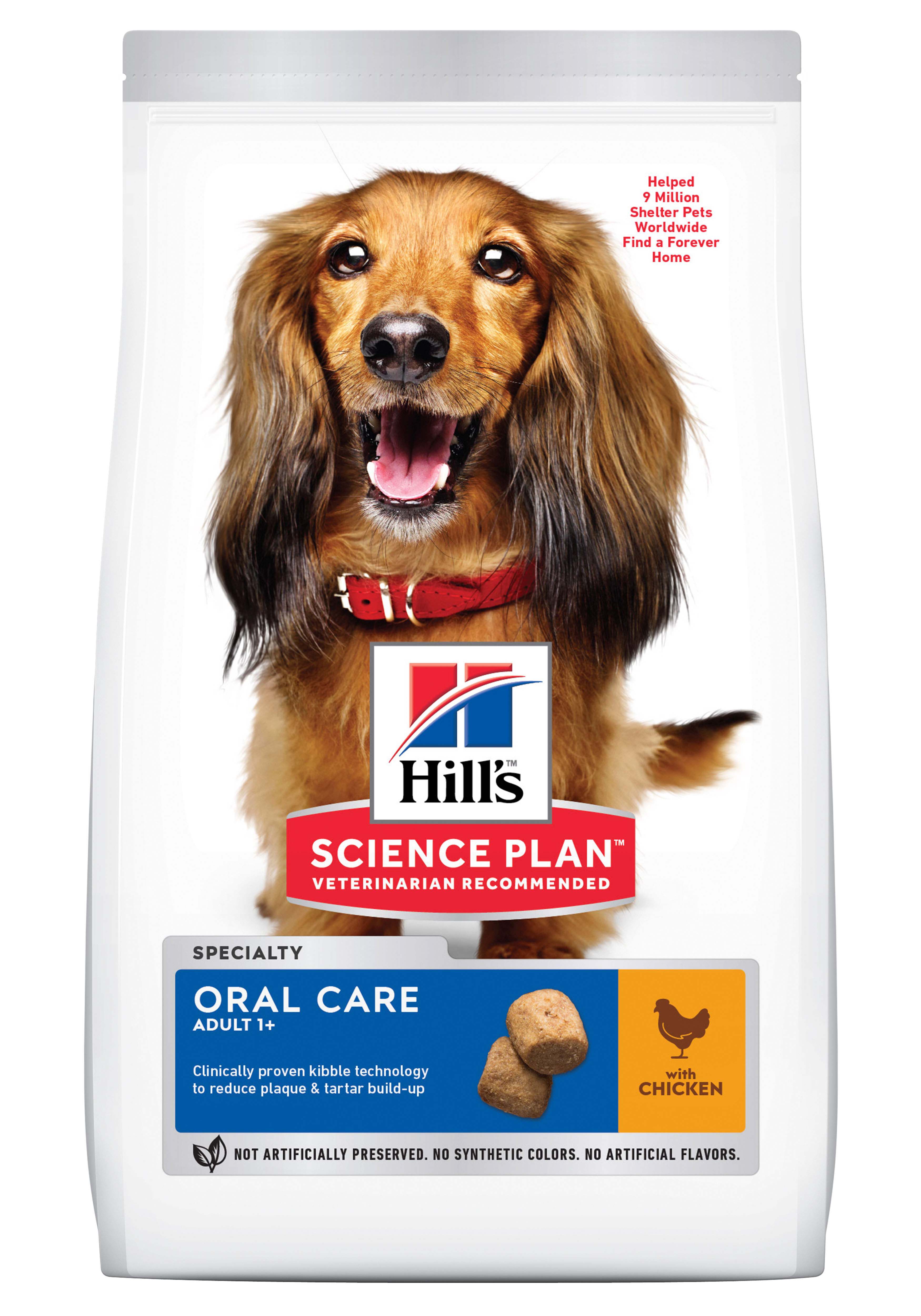 Hill's Science Plan Adult Oral Care - Hondenvoer - 2 - kip Hill's Science Plan Adult Oral Care - Hondenvoer - 2 - kip