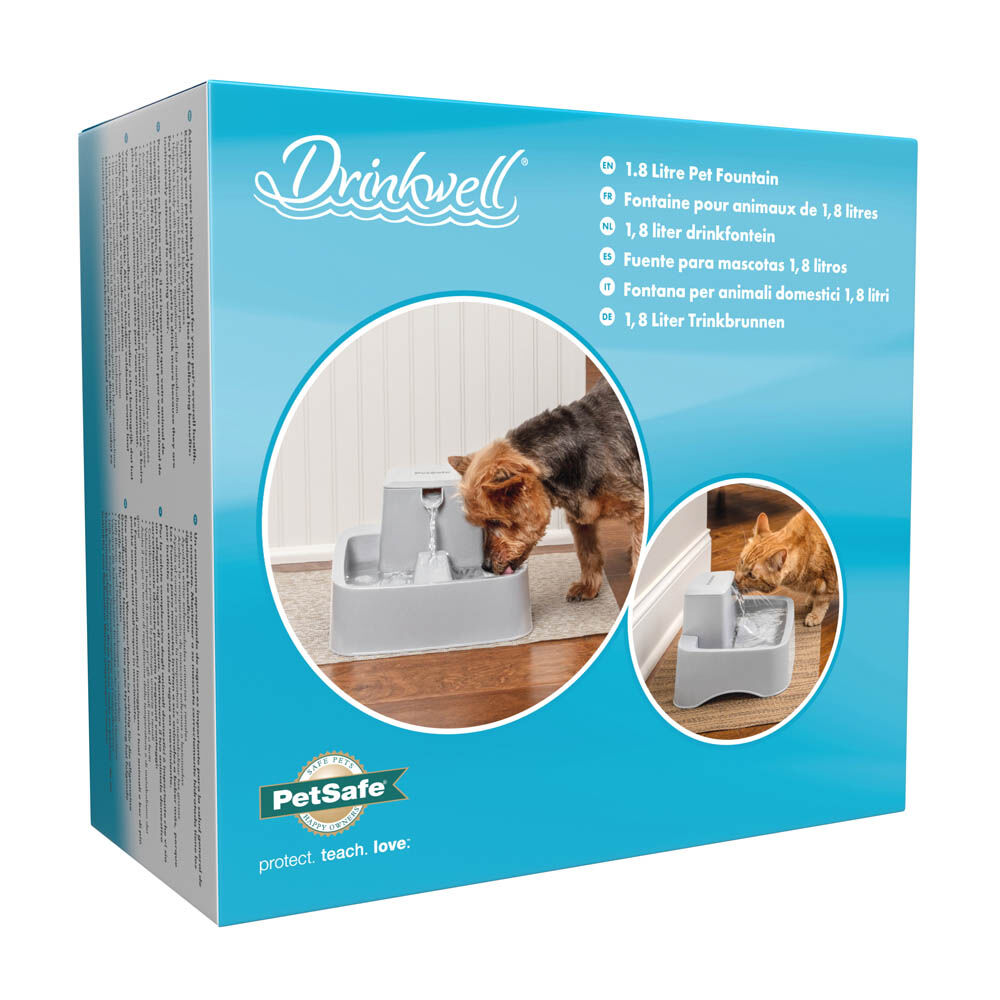 Petsafe Drinkwell - Drinkfontein - 24.10 cm - Grijs - 26.30 cm - 26.30 cm