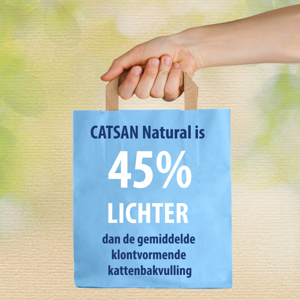 Catsan Natural - Kattenbakvulling - Fijn - 8