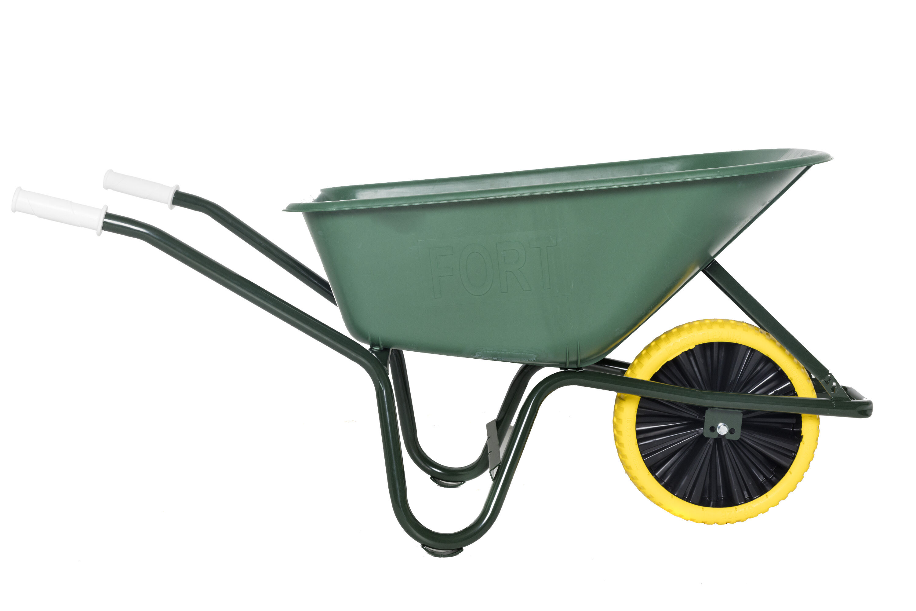 FORT TK-100 Flex Lite - Kruiwagen - 100 liter - Groen - 13 cm