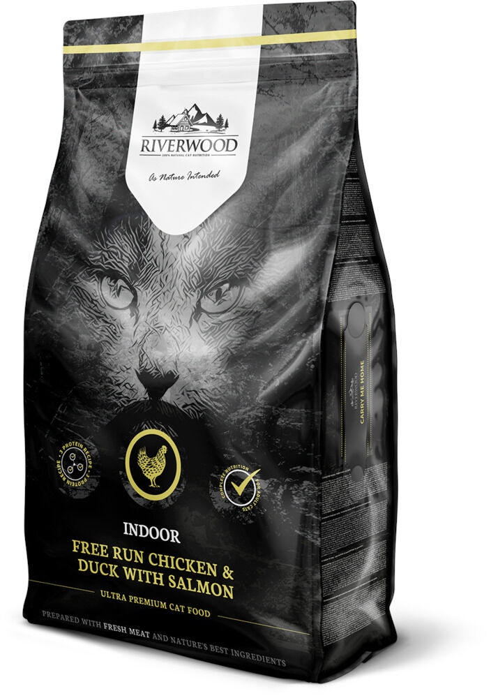 Riverwood Indoor - Kattenvoer - 6.00 - eend, zalm, kip