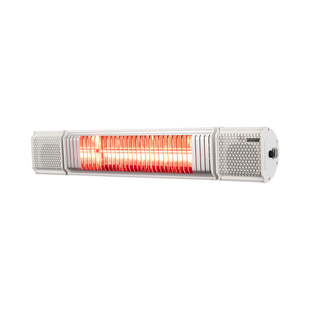 Eurom Heat and Beat - Hangende terrasverwarmer - Grijs - 2000 W