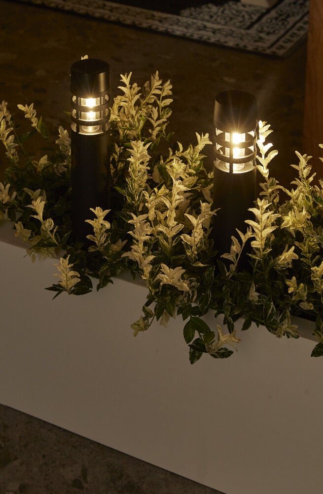 Luxform Tuinsteker Montelimar - Solar tuinverlichting - Warm wit