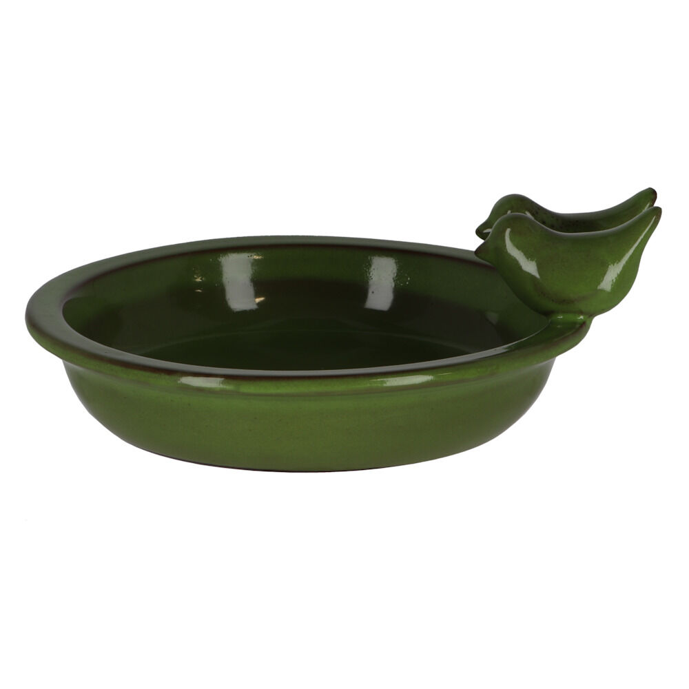 Best for Birds - Waterschaal rond - Groen - 10.5x27x29 cm - Rond - 27 cm