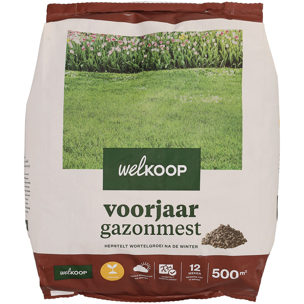 Welkoop - Voorjaar Gazonmest - 500 m² - 15 kg