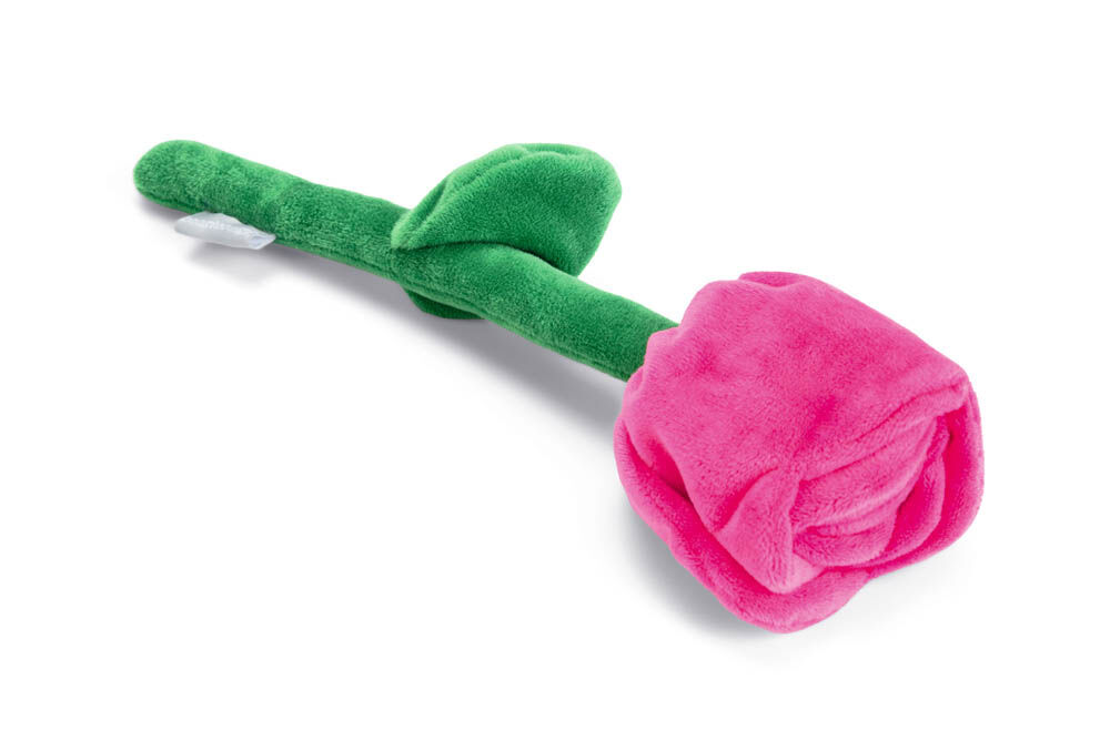Beeztees Tulp - Knuffel - Hondenspeelgoed - 1.00 cm - Roze - 1.00 cm - 1.00 cm