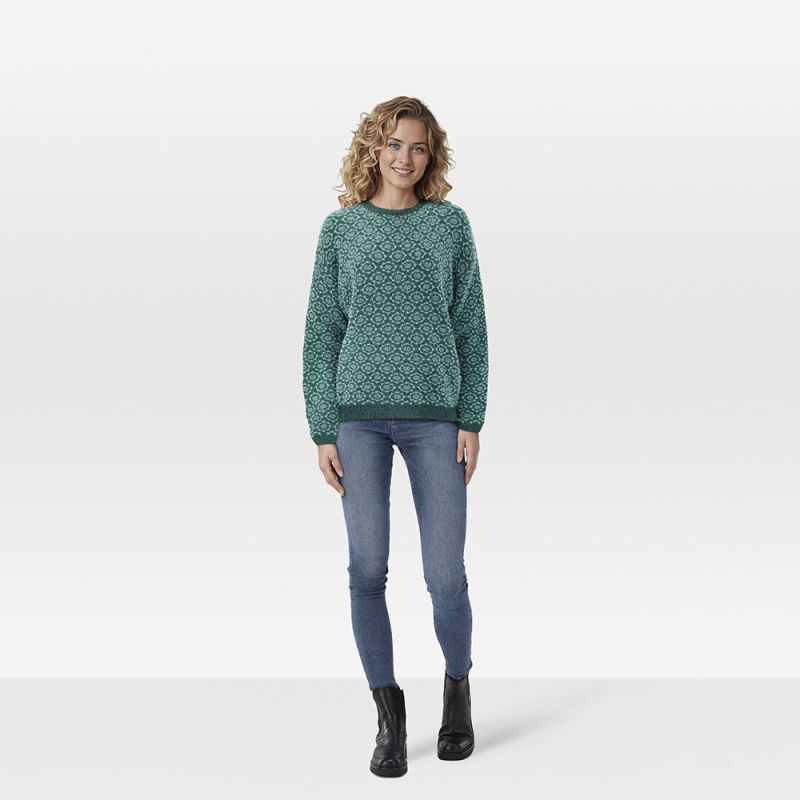 Veleste Shari - Trui - 36 - Groen