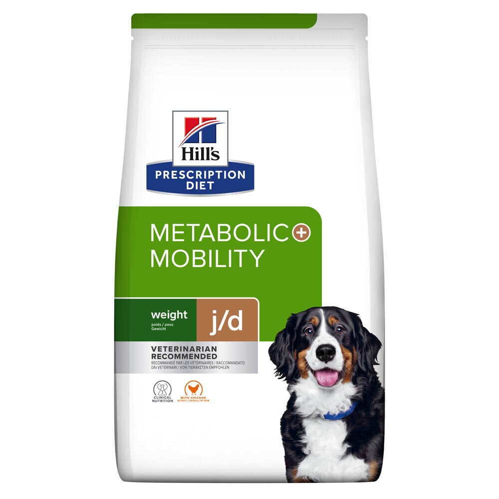 Hill's Prescription Diet Metabolic+Mobility j/d - Hondenvoer - Kip - 12 kg
