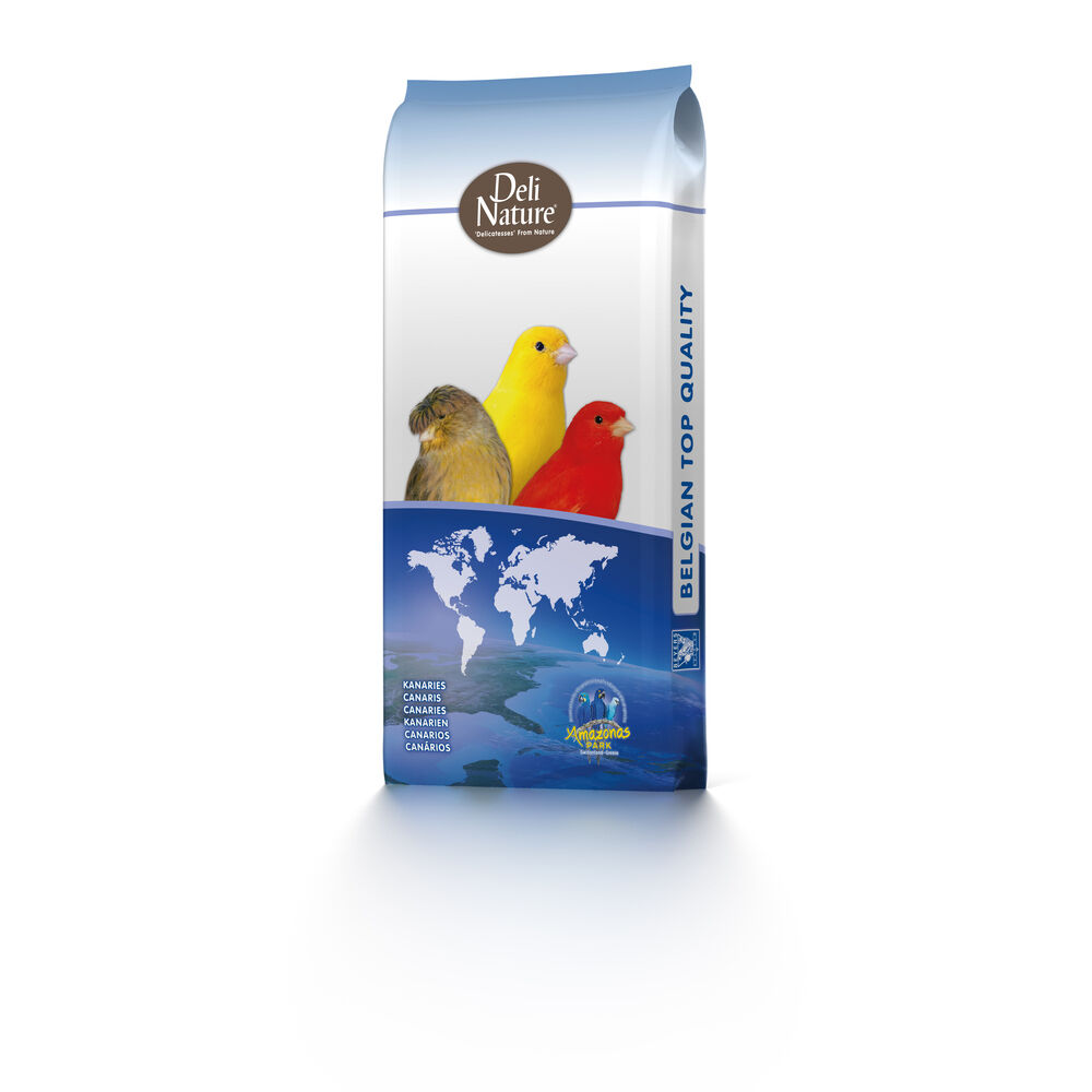 Deli Nature Kanarievoer zangzaad extra - Vogelvoer Deli Nature Kanarievoer zangzaad extra - Vogelvoer