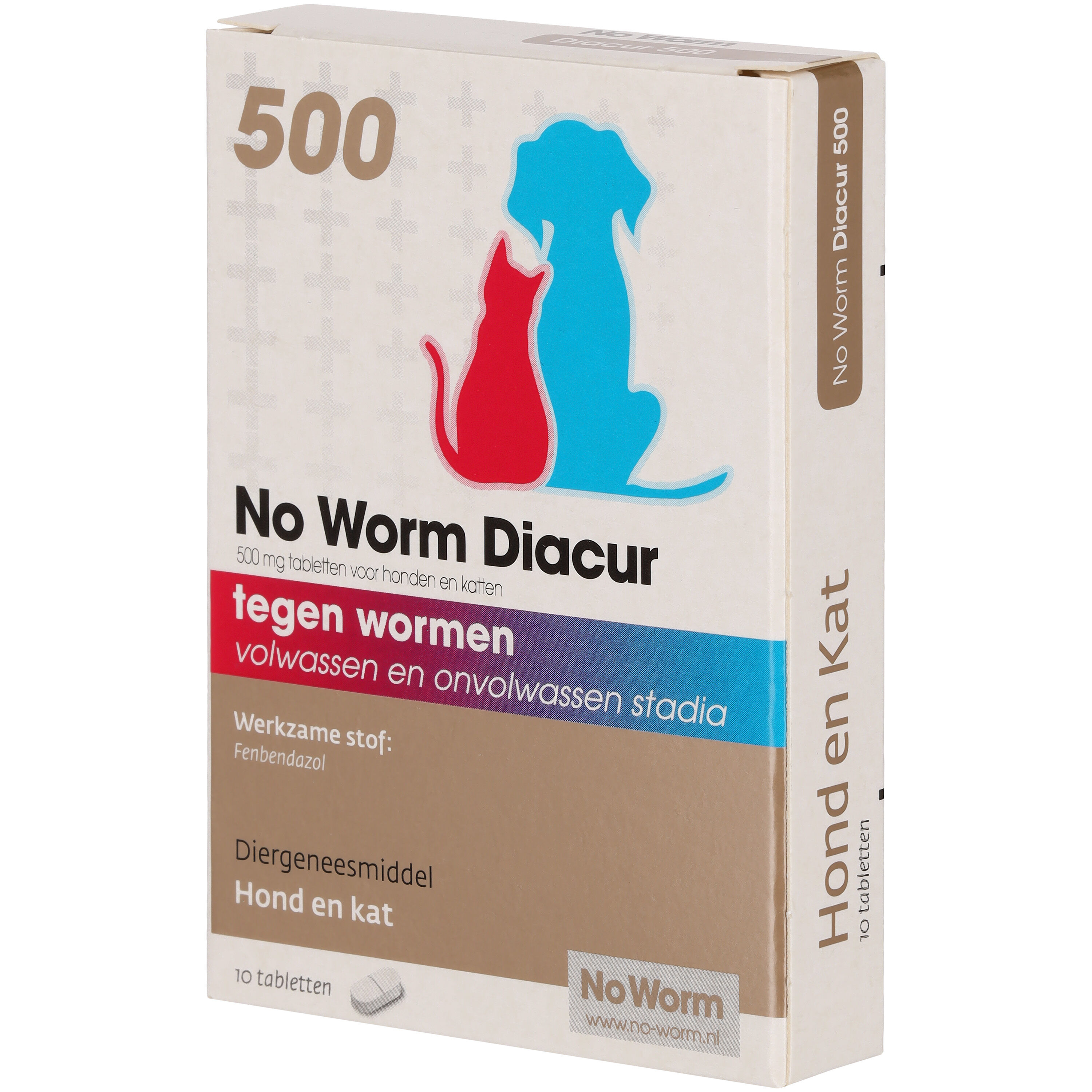 No Worm Diacur 500mg - Wormenmiddel