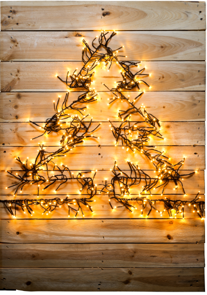 Lumineo Clusterverlichting - Kerstverlichting - 768 - 17.7 cm - Klassiek warm wit