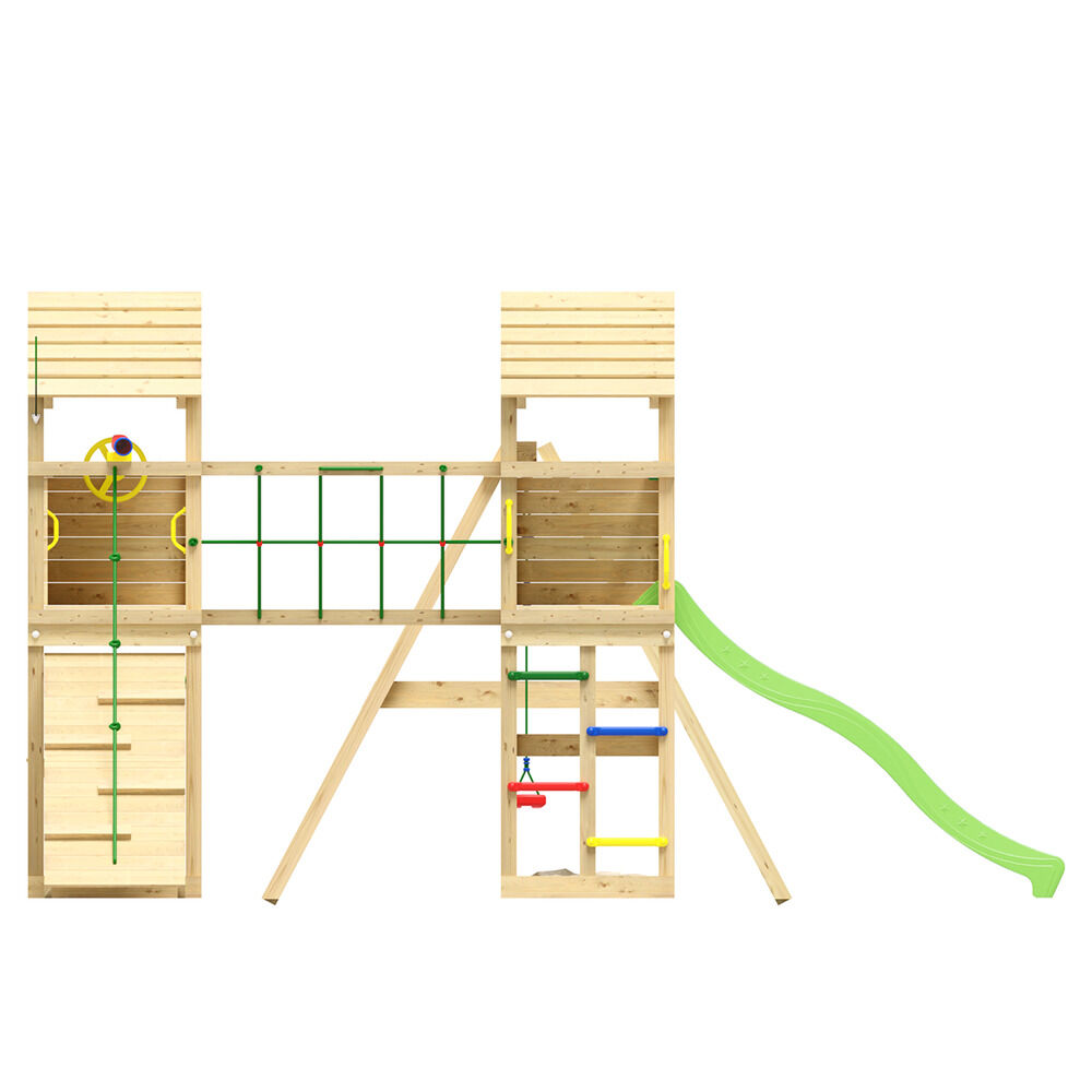 Jungle Gym Mandal Douglas - Speeltoestel - Licht groen