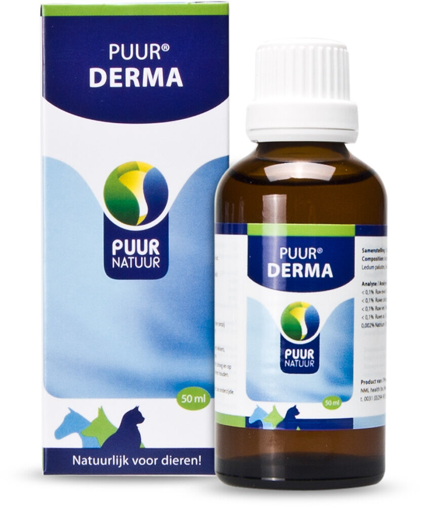 Puur Derma Jeuk - Huid- en Vachtverzorging Hond - Kat - Paard - 50