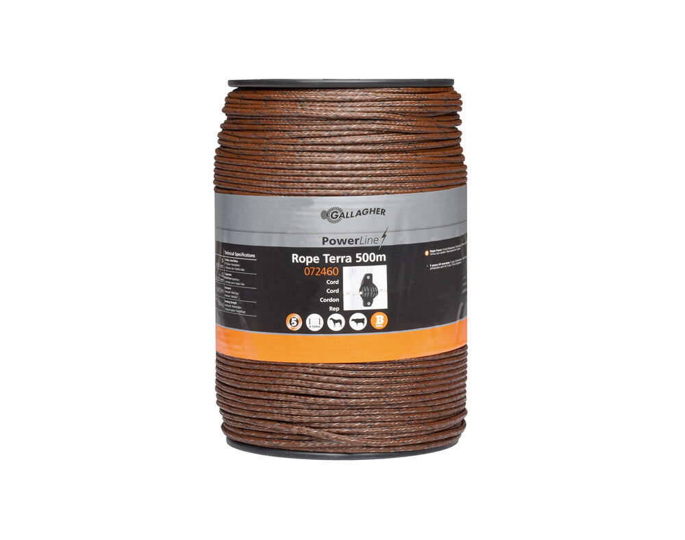Gallagher Powerline Cord - Schrikkoord - 32.50 cm - 500.00 - 20.00 cm - 50000.00 cm - 20.00 cm