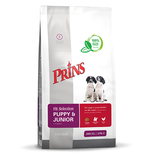 Prins Fit Selection Puppy & Junior - Hondenvoer - 10.00 - gevogelte