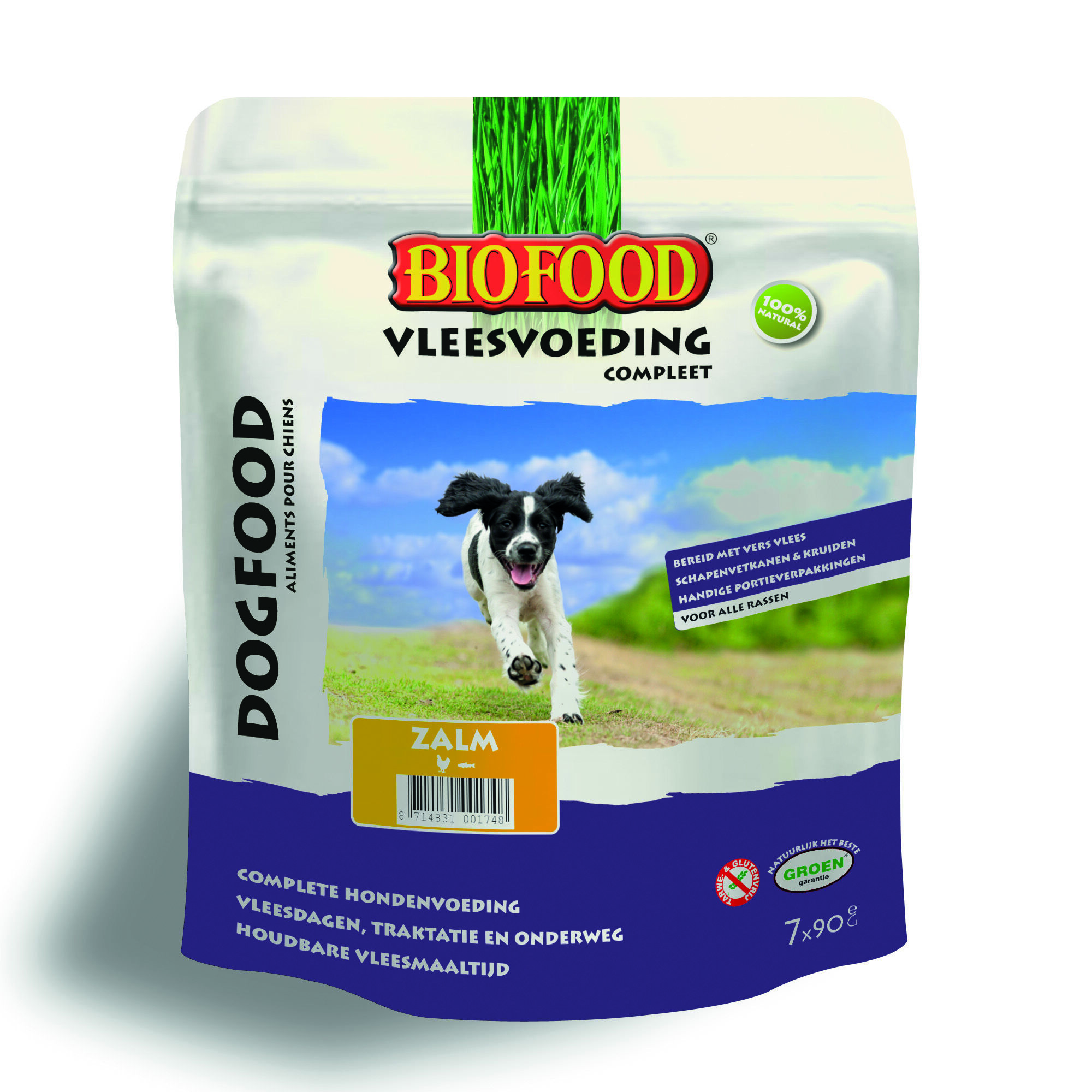 BF Petfood Vleesvoeding - Hondenvoer - Zalm - Zalm - 630 gram
