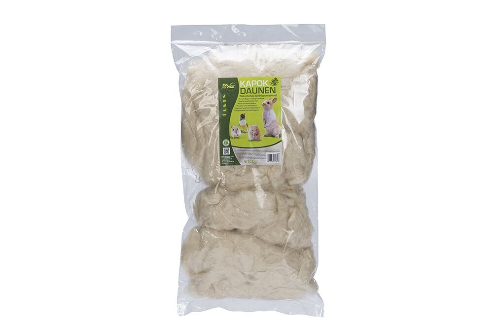 Zoobest Kapok - Nestmateriaal - 100 - Wit - 48x26x8 cm Zoobest Kapok - Nestmateriaal - 100 - Wit - 48x26x8 cm