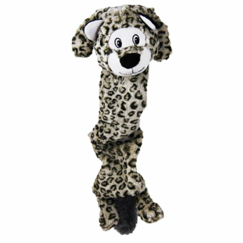 Kong Stretchezz Jumbo Snow Leopard Knuffel - Hondenspeelgoed Kong Stretchezz Jumbo Snow Leopard Knuffel - Hondenspeelgoed
