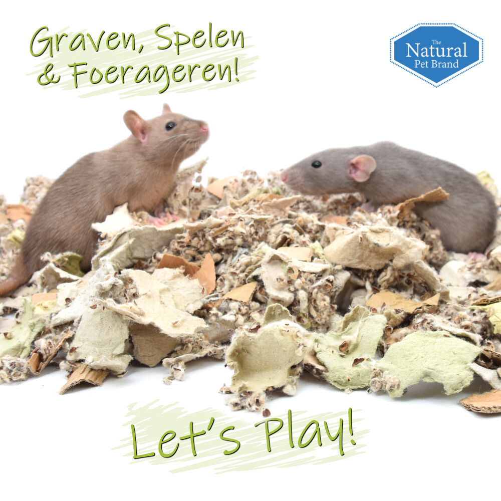 The Natural Pet Brand Cotton N Card - Bodembedekking - 100