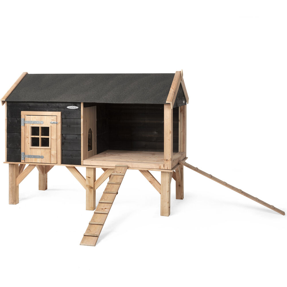 Voldux David - Dierenverblijf - 163.00 cm - Naturel/zwart - 201113.00 cm - Groot - 113.00 cm
