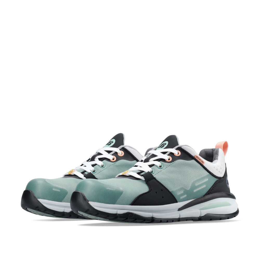 Bata Whawowa Marie - Smalle Leest - Werkschoenen - Jade groen - 34 - S3