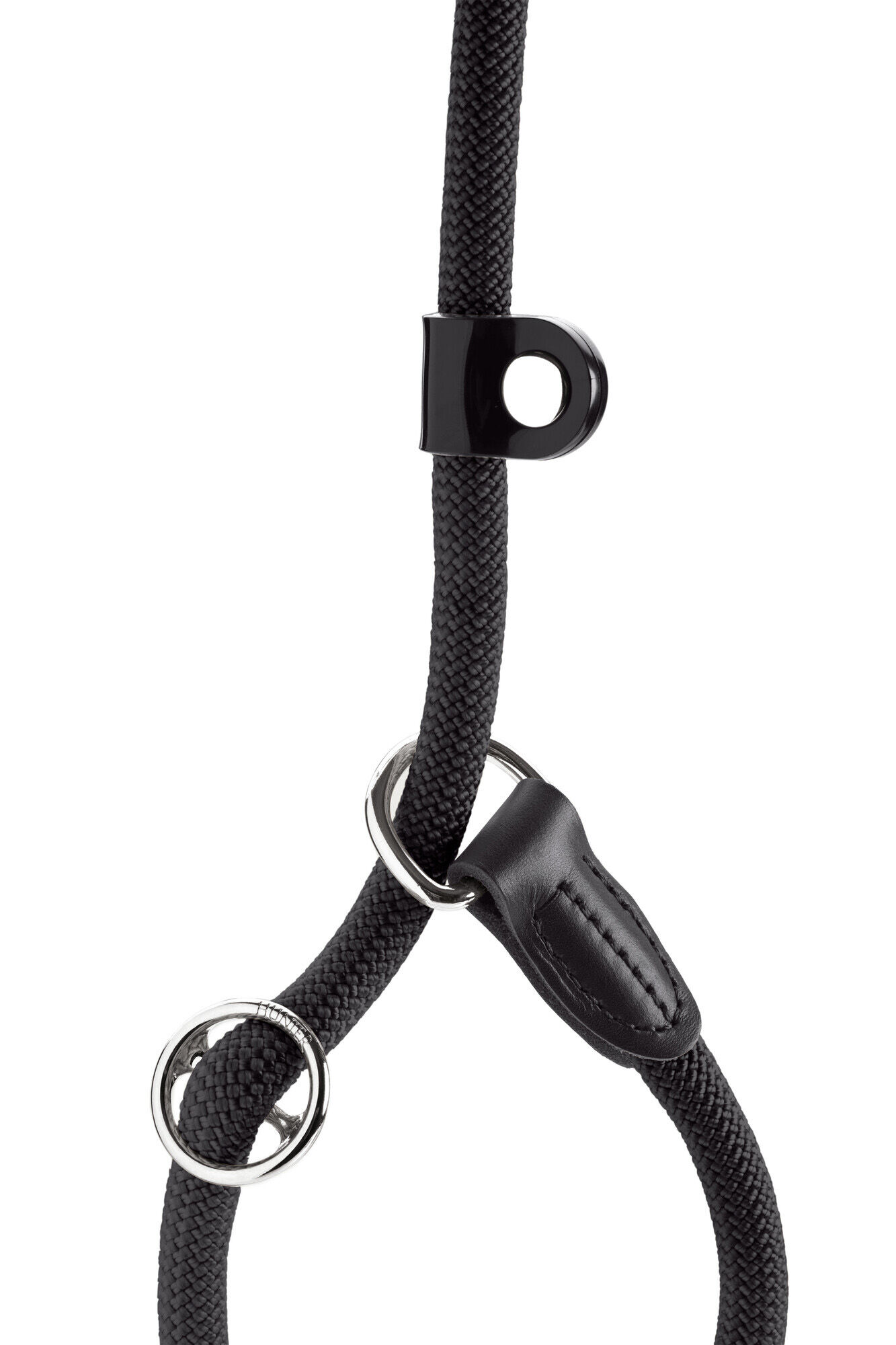 Hunter Freestyle - Retrieverlijn Hond - 25.00 cm - Zwart - 4.50 cm - 170.00 cm - 2.00 cm