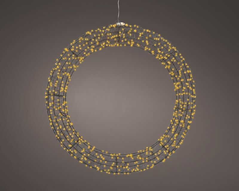 Lumineo LED krans - 720 - 58 cm