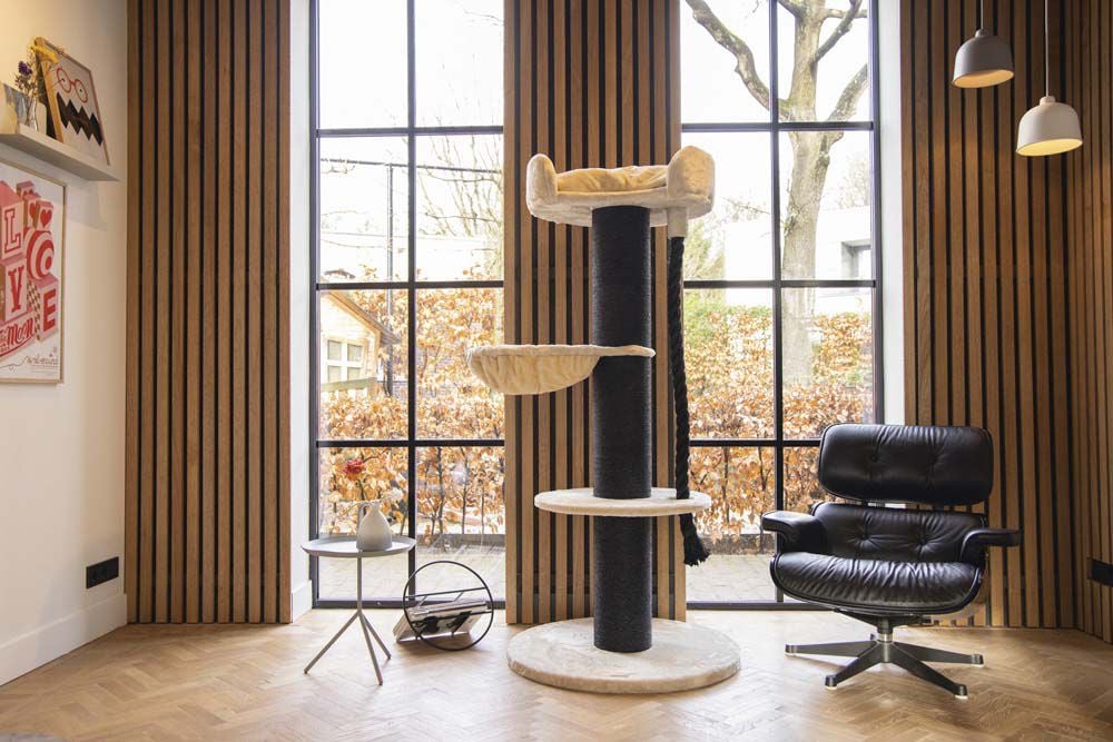 Beeztees Havilo - Krabmeubel - Creme - 1x80x1 cm