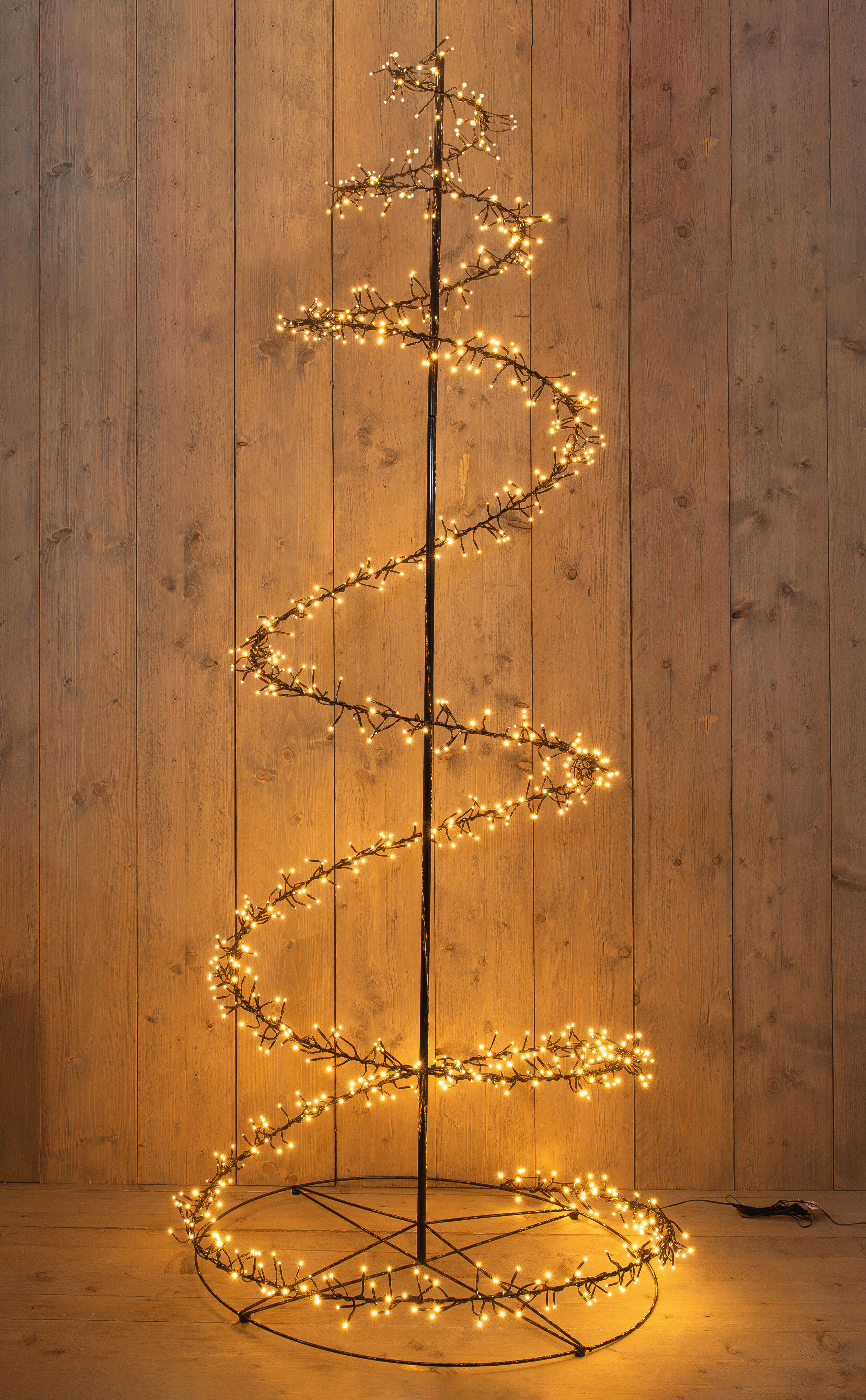 Anna's Collection - Swirl Lichtboom - 960 - 210 cm - Klassiek warm wit