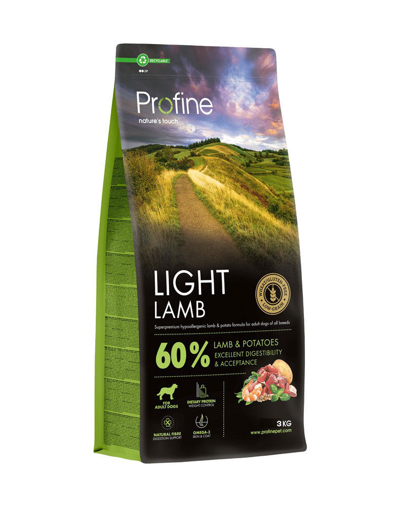 Profine Light Lamb & Potatoes - Hondenvoer - Lam - 3 kg