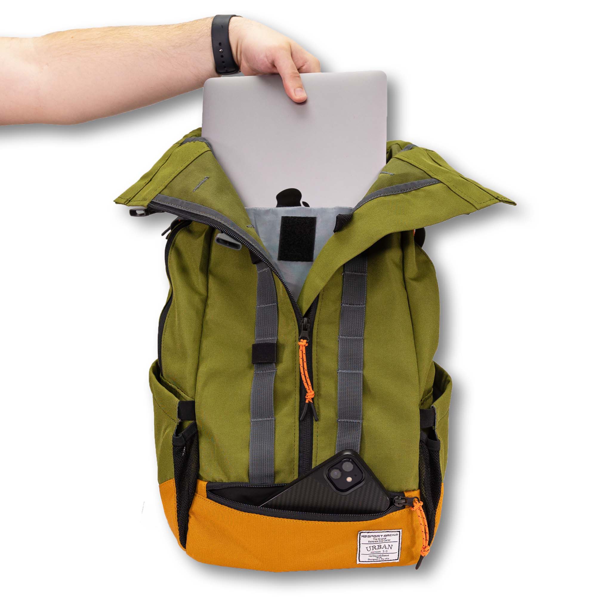 K9 Sport Sack Urban - Hondenrugzak - Large - Grijs