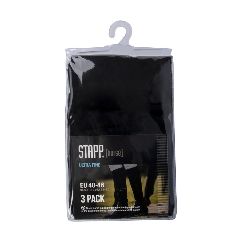 Stapp Horse Ultra 3-pack - Paardrijsokken - Blauw