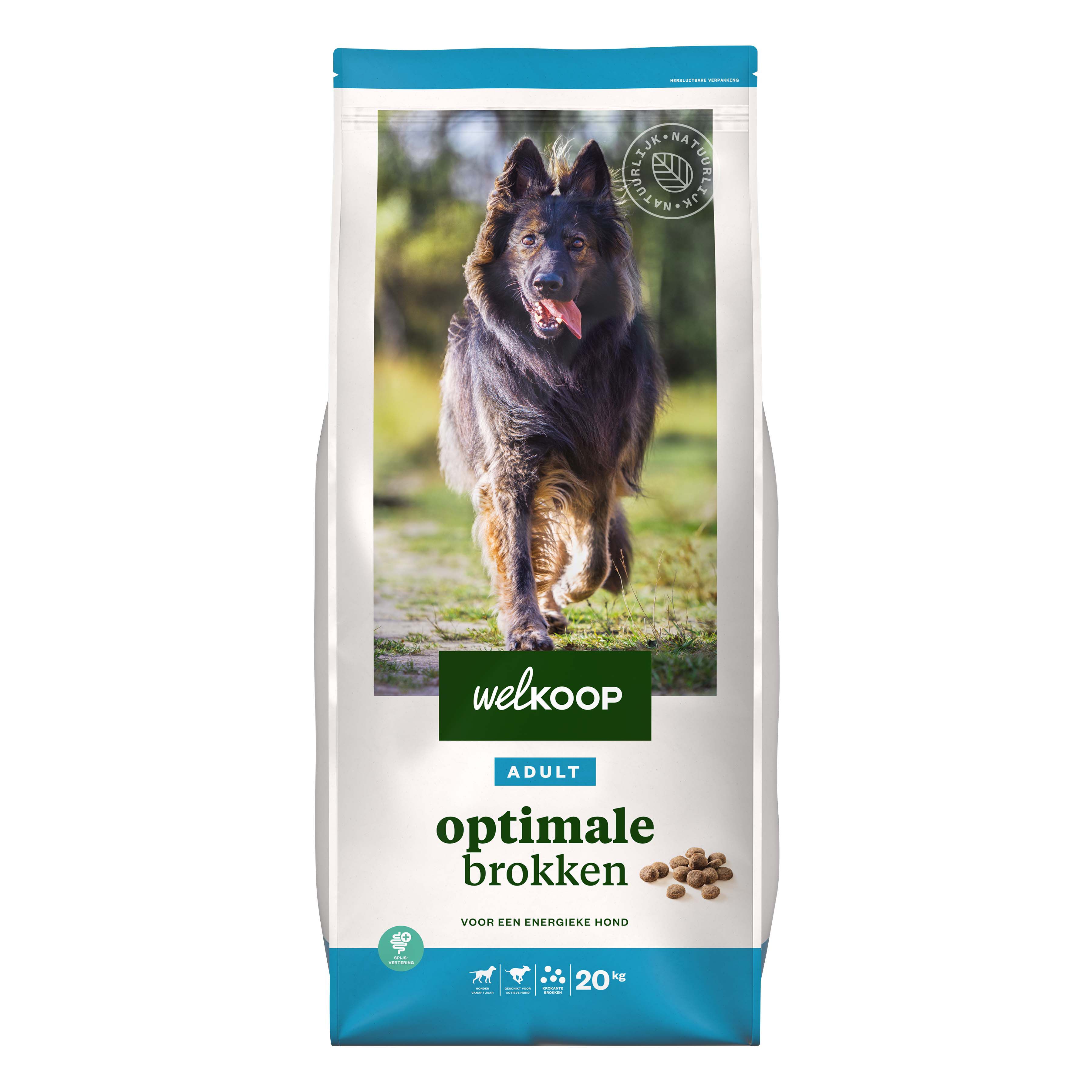 Welkoop Adult Optimale Krokante brokken - Hondenvoer - 20.00 - Onbekend