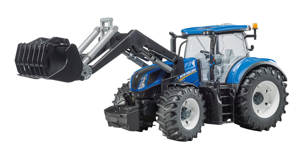 Bruder New Holland T7.315 met voorlader 1:16 - Tractoren Bruder New Holland T7.315 met voorlader 1:16 - Tractoren